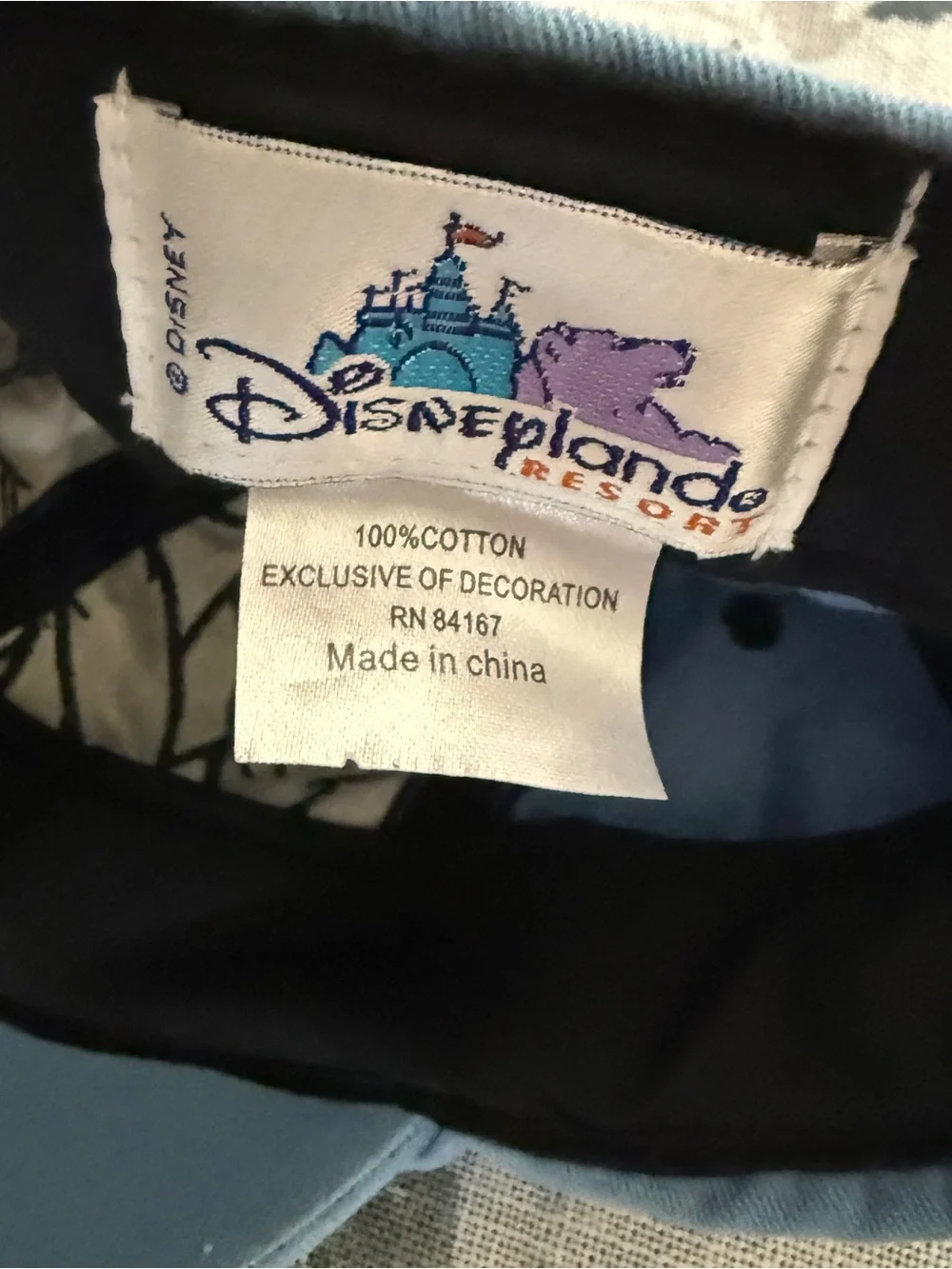 Disney Parks Mickey Mouse Sorcerer Hat Blue Baseball Cap vintage kids